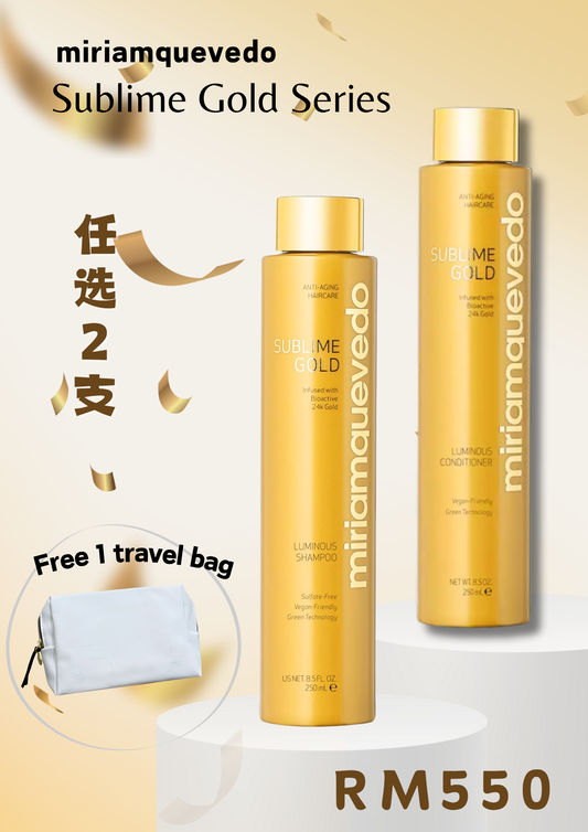 Sublime Gold Luminous Bundle Deals 250ml