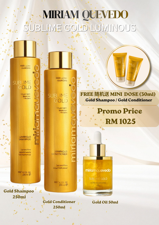 Sublime Gold Full Set Deals - FREE Travel Kit & Bag