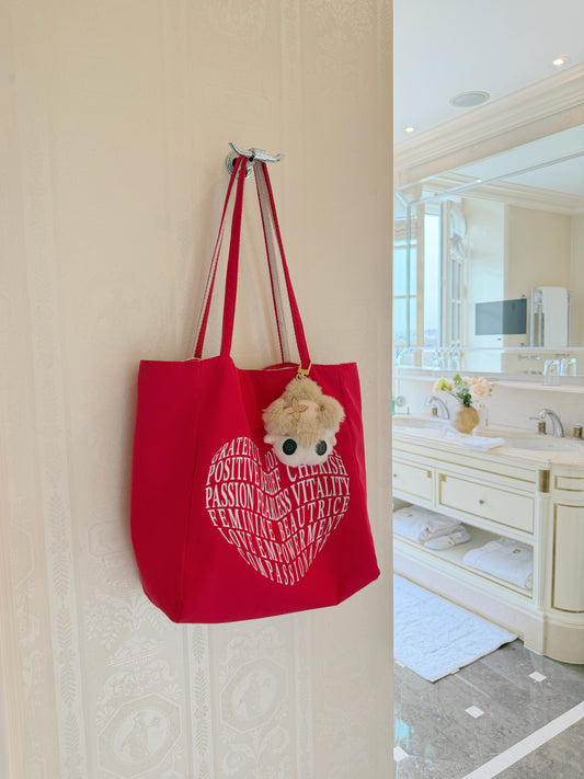 NOT FOR SALE : SiawJie's Amour Tote Bag (Red)