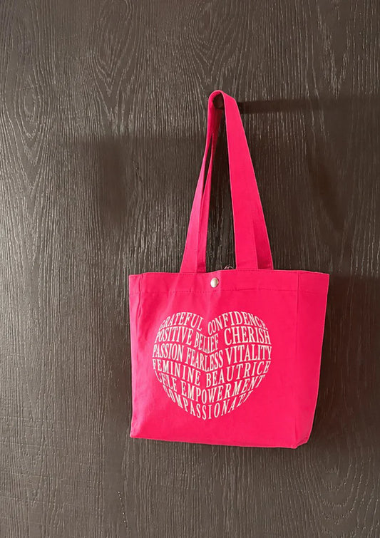 NOT FOR SALE : SiawJie Amour Mini Tote Bag (Hot Pink)-1200 points