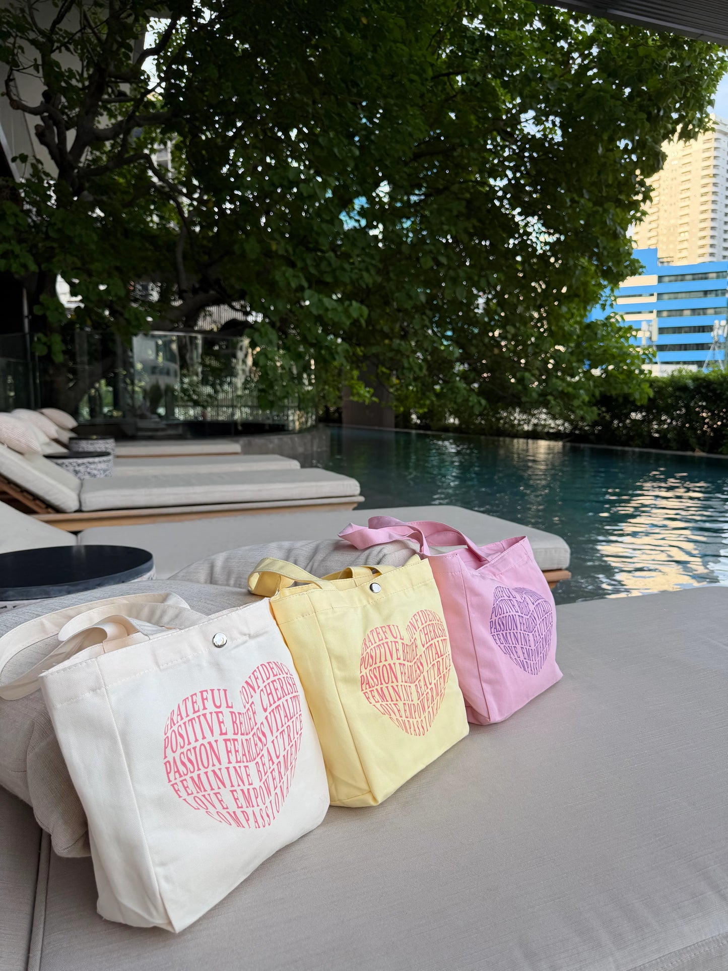 NOT FOR SALE : SiawJie Amour Mini Tote Bag (Beige)-1200 points