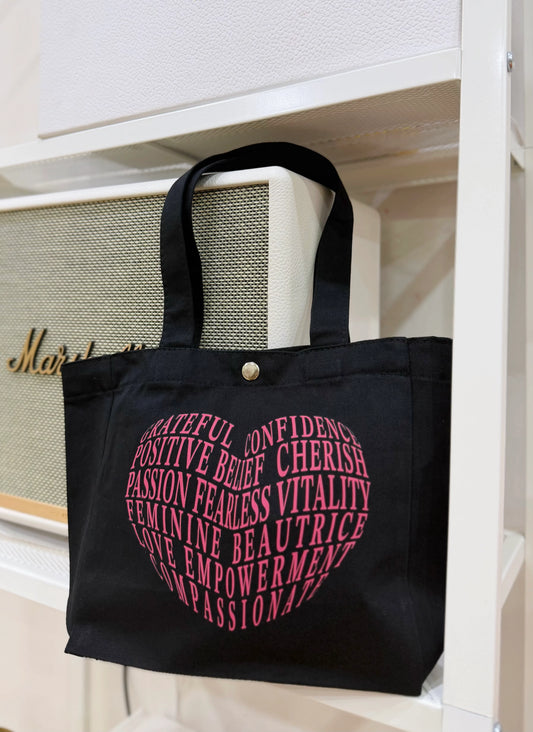 NOT FOR SALE : SiawJie Amour Mini Tote Bag (Black)-1200 points