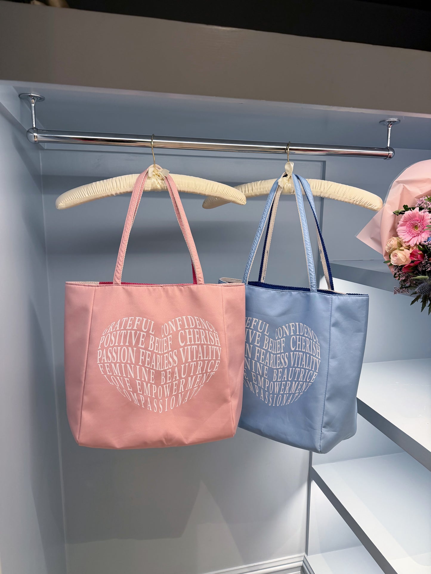 NOT FOR SALE : SiawJie's Amour Tote Bag (Soft Pink)